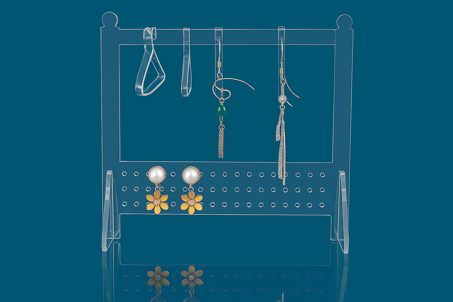 Acrylic Creative Jewellery Organiser Hanging Rack