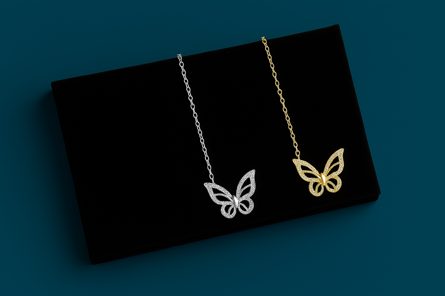 Butterfly Jewellery Pendant Necklace