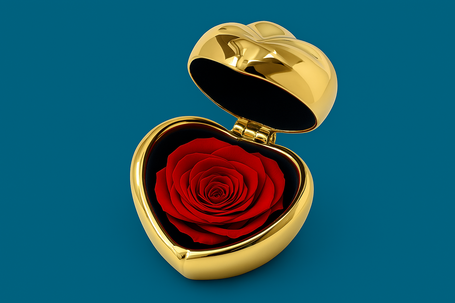 Iron Rose Jewellery Box