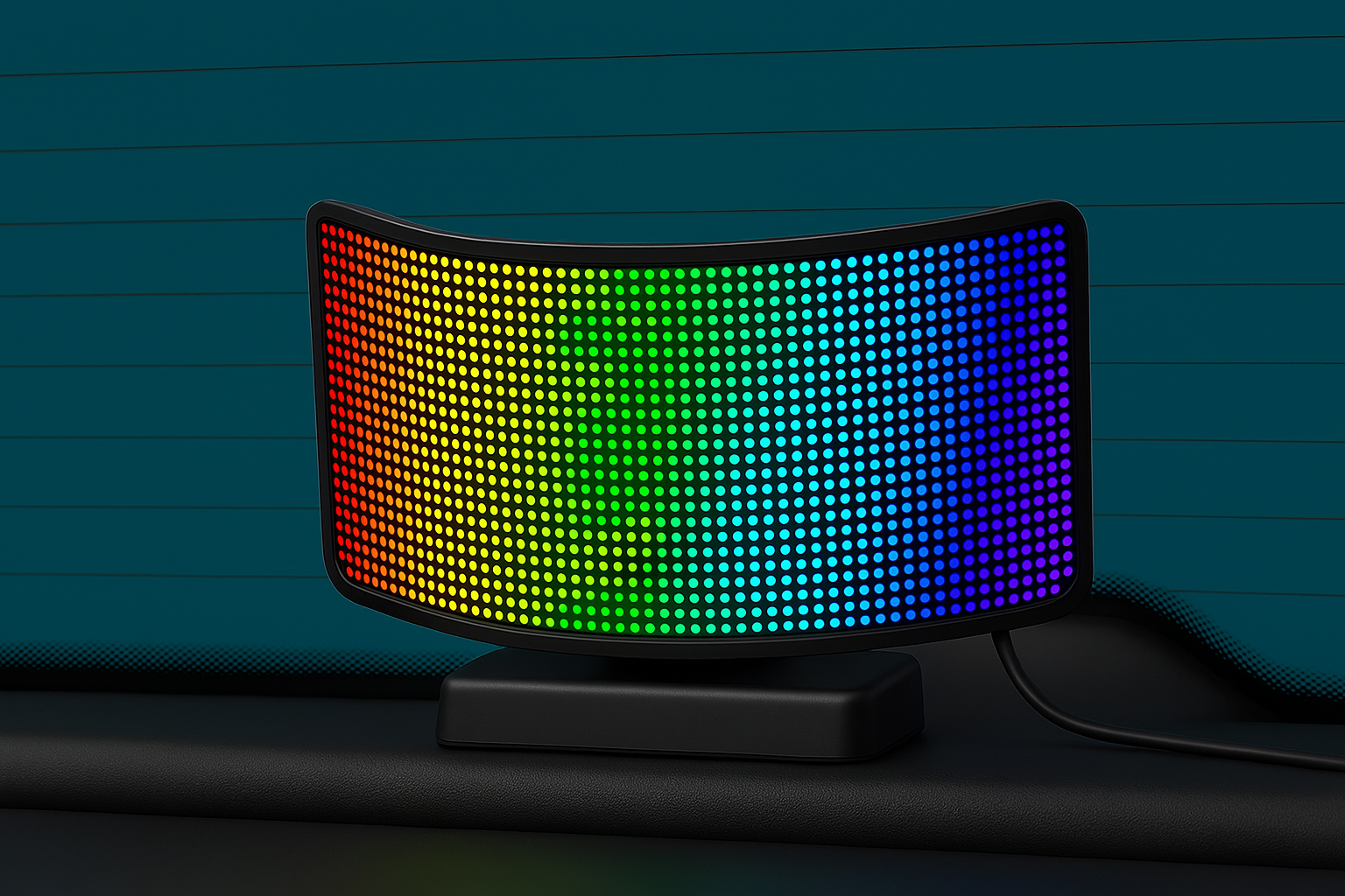 LED RGB Flexible Car Advertising Screen