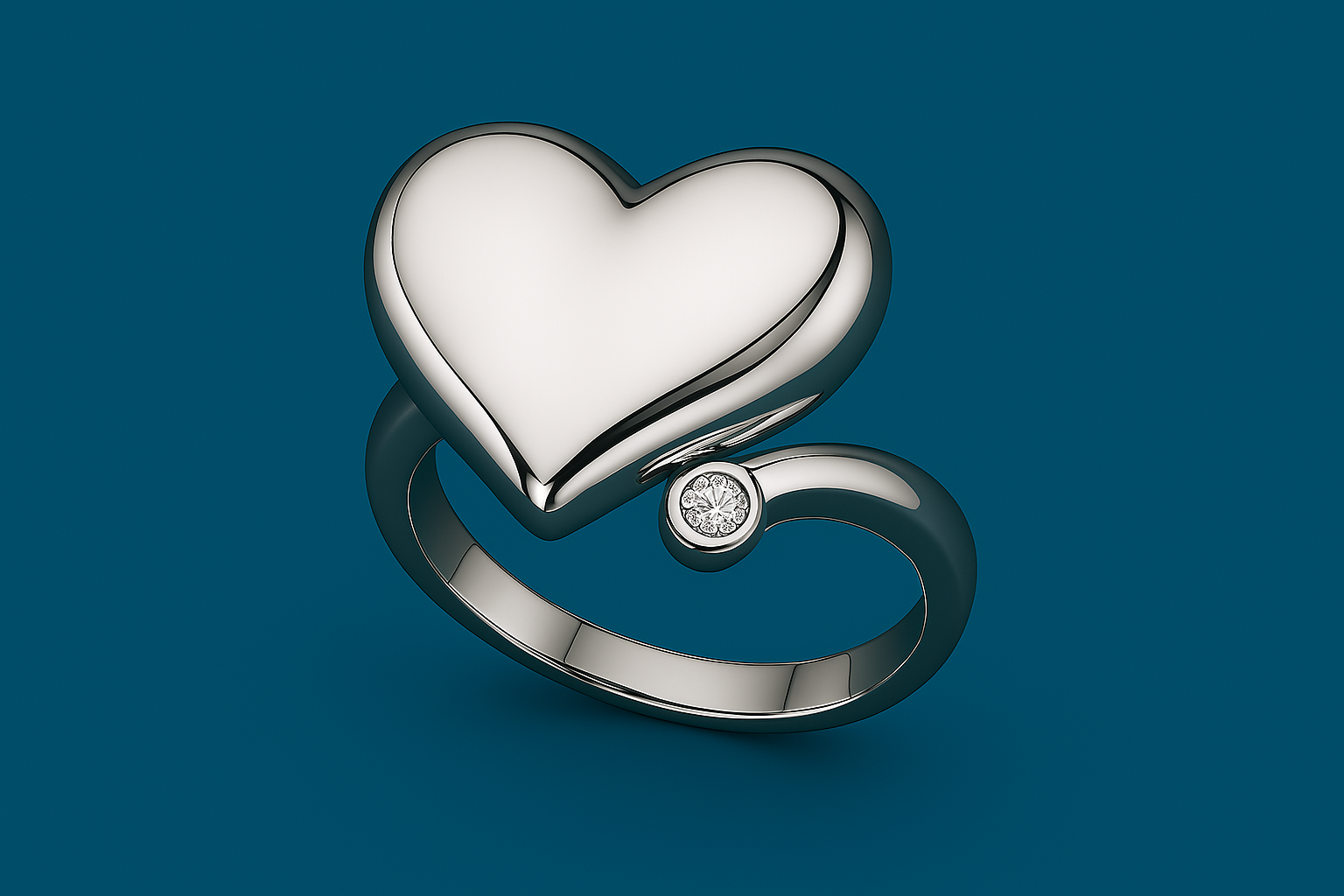 Silver Mouth Ring Women's Fashion Accessories Jewellery