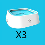 1.5L Floating Pet Water Bowl – Anti-Overflow Slow Feeder for Cats & Dogs