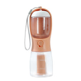 3-in-1 Portable Dog Water Cup – Drink, Food & Waste Bag Holder