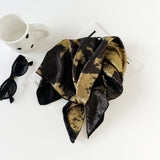 Liquid Silver Toe Cap Headscarf Y2g Square Scarf Wrapped Chest