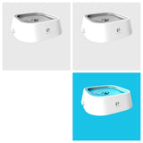 1.5L Floating Pet Water Bowl – Anti-Overflow Slow Feeder for Cats & Dogs