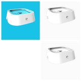 1.5L Floating Pet Water Bowl – Anti-Overflow Slow Feeder for Cats & Dogs