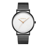 Men's watch men's watch steel mesh strap watch