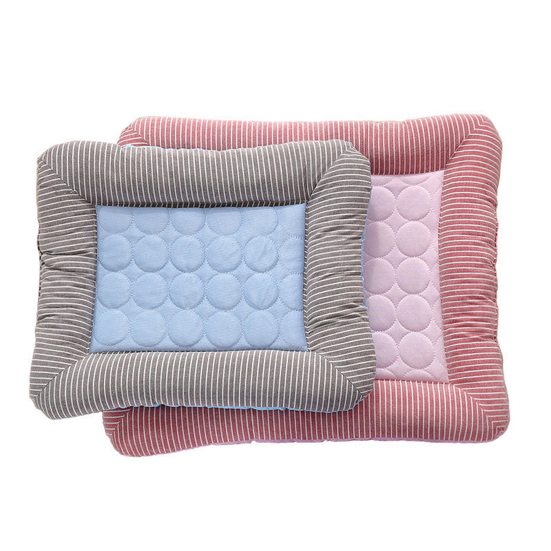 Pet Cooling Pad – Ice Silk Summer Bed for Dogs & Cats, Soft & Breathable
