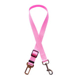 Adjustable Pet Car Seat Belt with Harness Clip – Safety Lead for Dogs & Cats