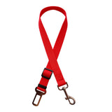 Adjustable Pet Car Seat Belt with Harness Clip – Safety Lead for Dogs & Cats