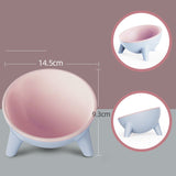 Elevated Pet Feeding Bowl – Nordic Style Food Bowls with Stand for Cats, Dogs & Rabbits