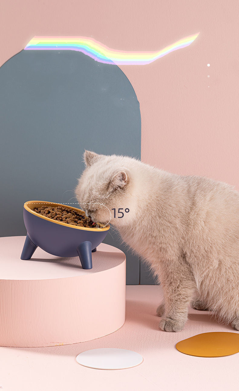 Elevated Pet Feeding Bowl – Nordic Style Food Bowls with Stand for Cats, Dogs & Rabbits