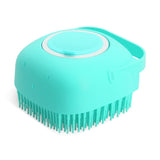 Pet Bath Massage Brush – Soft Silicone Grooming Scrubber for Cats & Dogs