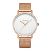 Men's watch men's watch steel mesh strap watch
