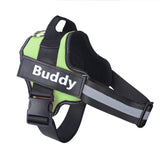 Personalized No-Pull Reflective Dog Harness – Adjustable & Breathable Vest with Custom Patch