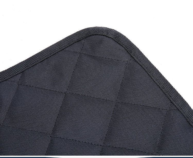 Dog Car Seat Cover with Mesh Window – Travel Hammock, Zipper, & Pocket for Rear Seat Safety