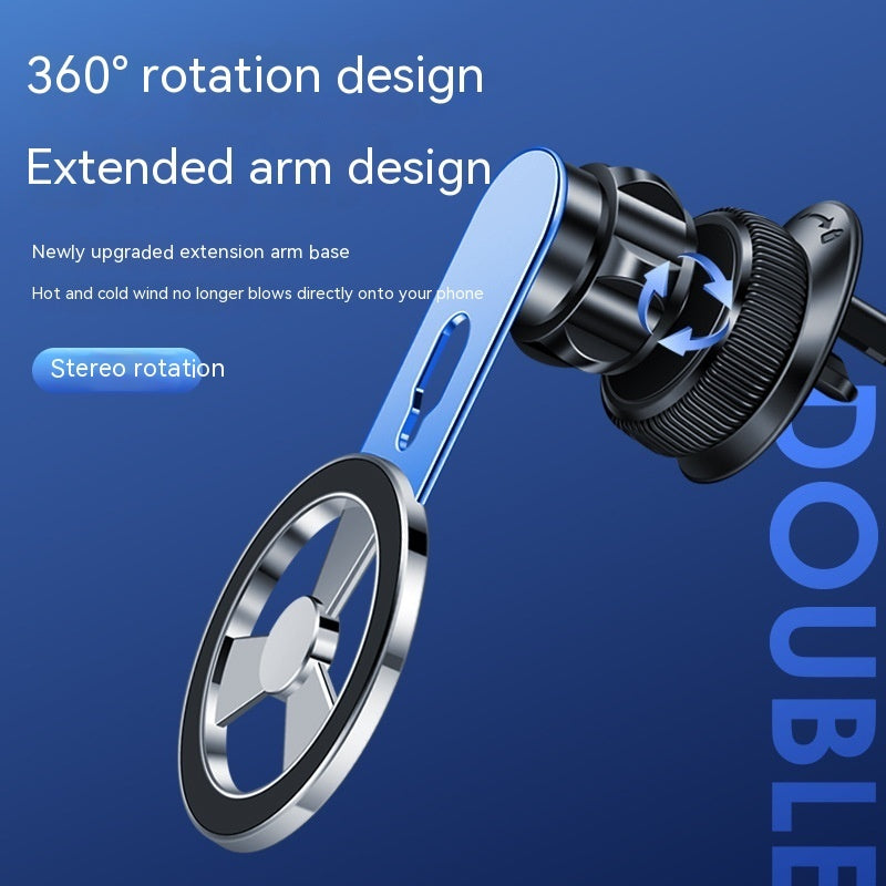 MagSafe cartoon stitch car holder 360
