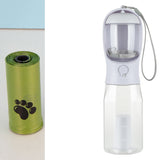 3-in-1 Portable Pet Water Bottle – Feeder, Drinker & Poop Dispenser