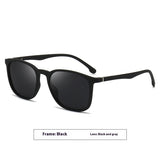 Men's Elastic Paint Surface Spectacle Foot Polarized Sunglasses