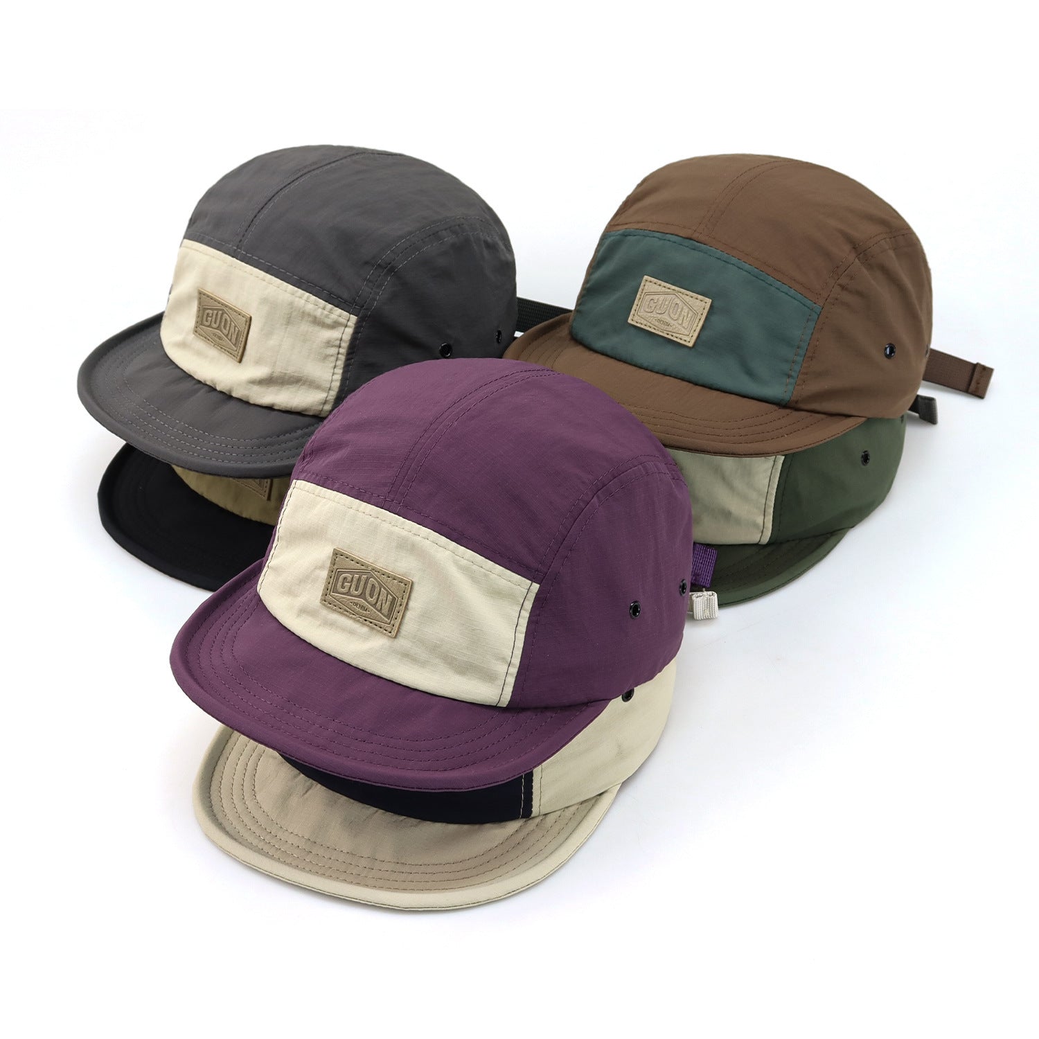 Retro Colorful Soft Brim Baseball Cap Outdoors