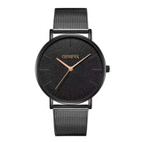Men's watch men's watch steel mesh strap watch
