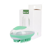 2-in-1 Pet Bath & Massage Brush – Soft Silicone Grooming Tool for Dogs & Cats