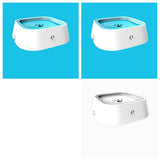 1.5L Floating Pet Water Bowl – Anti-Overflow Slow Feeder for Cats & Dogs