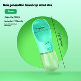 Portable Dog Water Bottle & Feeder – Travel Bowl for Pets, Outdoor Food & Water Container
