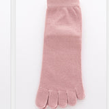 Pure Cotton Sweat-Absorbent Toe Socks Unisex