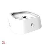 1.5L Floating Pet Water Bowl – Anti-Overflow Slow Feeder for Cats & Dogs