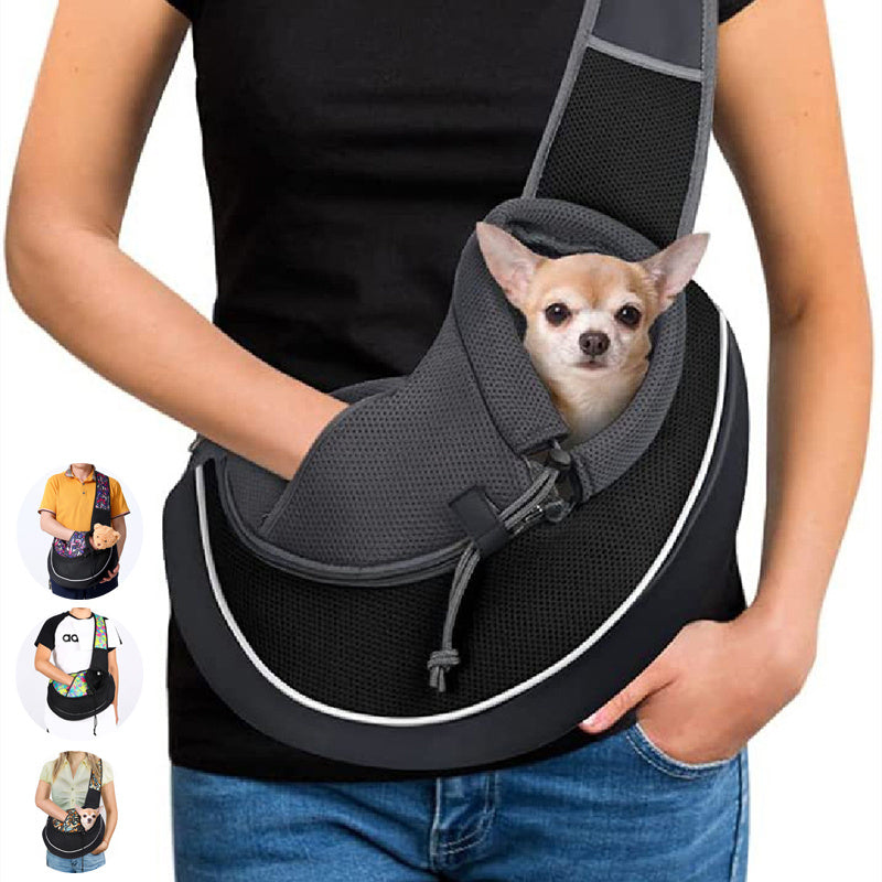 Portable Pet Carrier Crossbody Bag for Women – Dogs & Cats