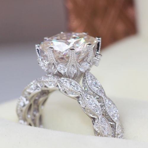 Elegant Zircon Rings – Sparkling Jewelry for Women & Girls