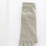 Pure Cotton Sweat-Absorbent Toe Socks Unisex
