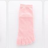 Pure Cotton Sweat-Absorbent Toe Socks Unisex