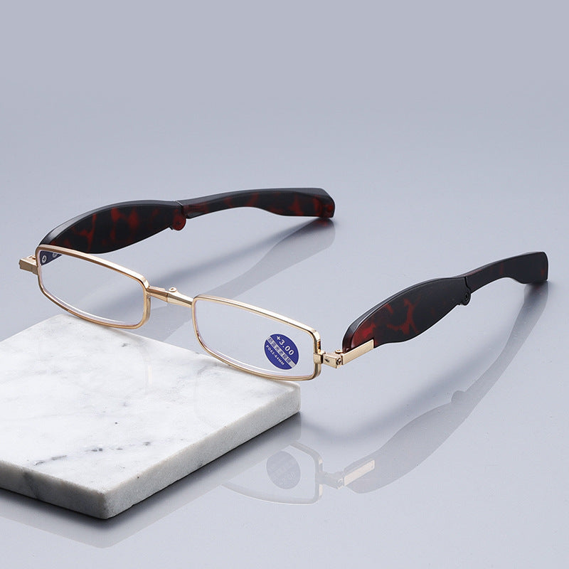 Portable Rotating Anti Blue Light Reading Glasses