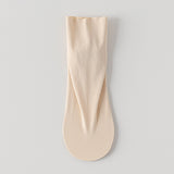 Couple Ice Silk Thigh High Sweat-Absorbent Socks