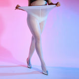 Tight Base Leg Shaping Plump Girls Horse Oil Stockings