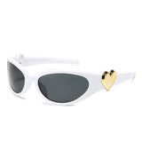 Women's Fashion Love All-match Sunglasses