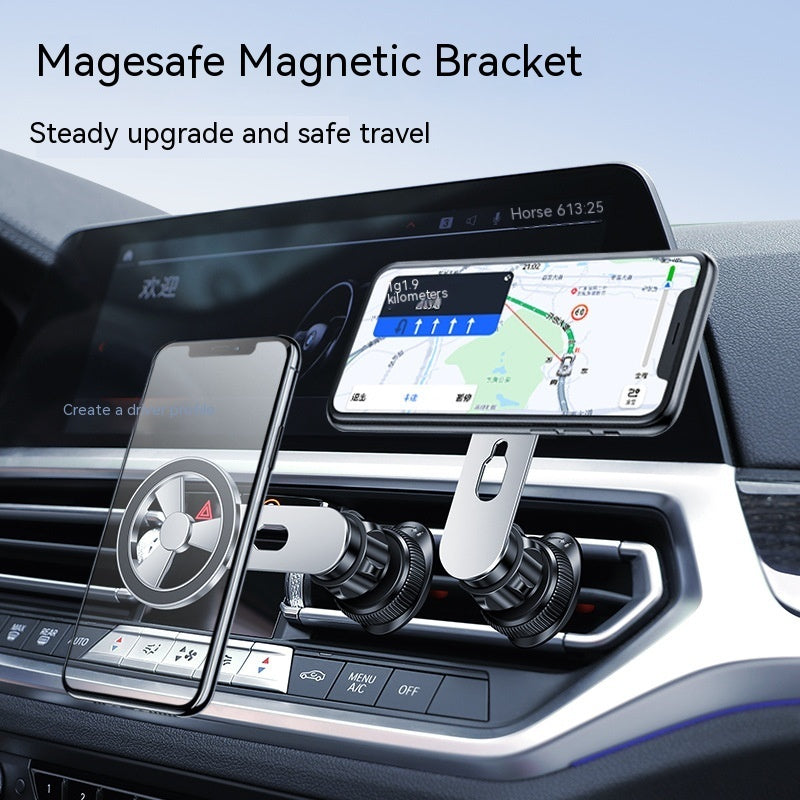 MagSafe cartoon stitch car holder 360
