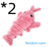 Electric Jumping Lobster Cat Toy – USB Rechargeable Plush Simulation