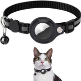 Reflective Waterproof Pet Collar with AirTag Holder – For Cats & Dogs