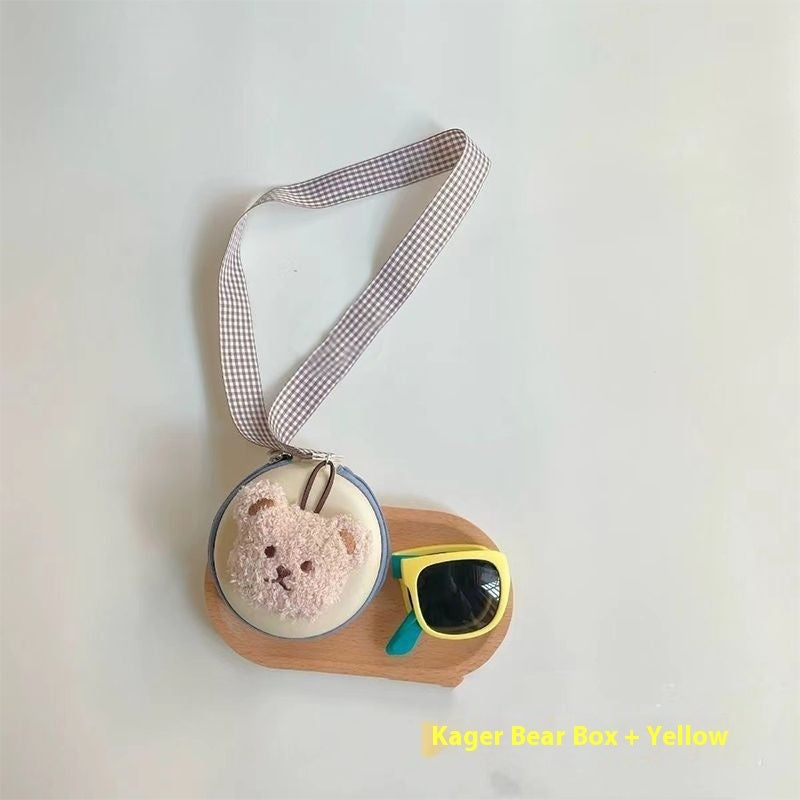 Portable Halter For Boys And Girls Foldable Glasses