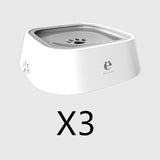 1.5L Floating Pet Water Bowl – Anti-Overflow Slow Feeder for Cats & Dogs