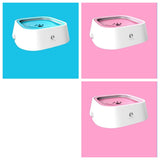1.5L Floating Pet Water Bowl – Anti-Overflow Slow Feeder for Cats & Dogs