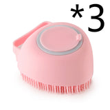 Silicone Pet Bath Brush Glove – Massage & Shampoo Tool for Dogs & Cats