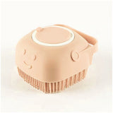 Silicone Pet Bath Brush Glove – Massage & Shampoo Tool for Dogs & Cats