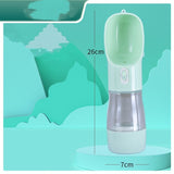 Portable Dog Water Bottle & Feeder – Travel Bowl for Pets, Outdoor Food & Water Container