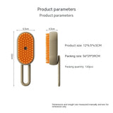 3-in-1 Electric Pet Brush – Steam Spray Comb for Cats & Dogs, Massage & Hair Removal