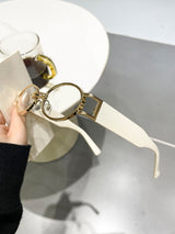 Retro Small Frame Sunglasses For Women