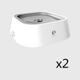 1.5L Floating Pet Water Bowl – Anti-Overflow Slow Feeder for Cats & Dogs